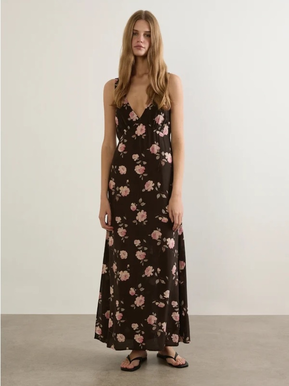 Auguste The Label River Maxi Dress - Nova Rose - M - NWT